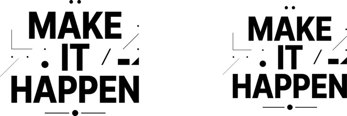 Inspirational quote typography graphic design © Tufayel