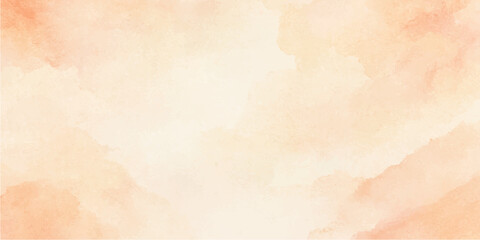 Obraz premium Soft peach watercolor abstract texture vector background with gentle pastel tones and elegant artistic design