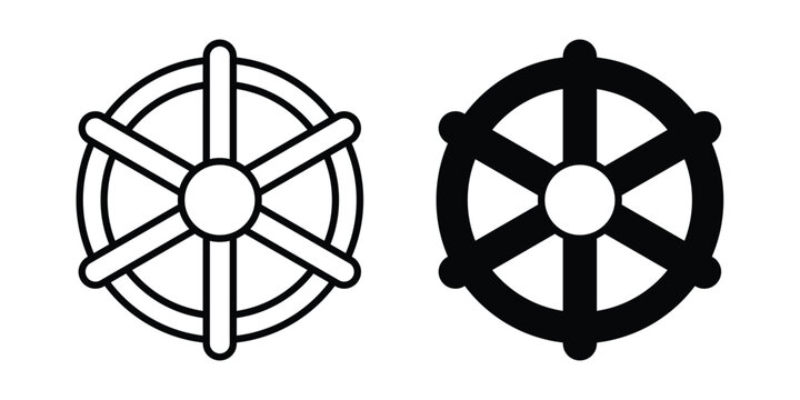 Dharmachakra icon