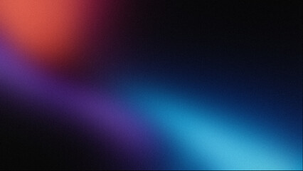 Abstract light leak background with vibrant neon glow, colorful lens flare effect on dark texture, cinematic film grain overlay for creative design © Ferdaus Ahmed