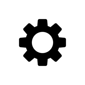 Gear Icon, Mechanical Cogwheel Symbols, Engineering Mechanism symbol, Png transparent background