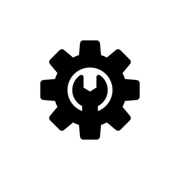 Gear Icon, Mechanical Cogwheel Symbols, Engineering Mechanism symbol, Png transparent background