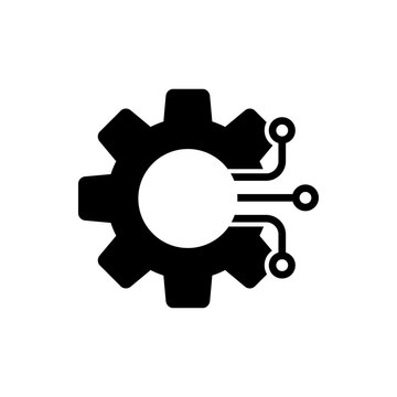 Gear Icon, Mechanical Cogwheel Symbols, Engineering Mechanism symbol, Png transparent background