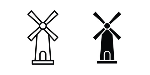 Mill sign icon © Topline