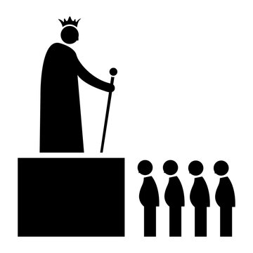 king, ruler, boss