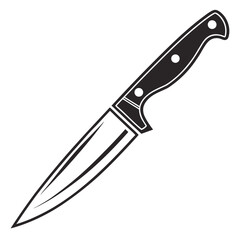 Obraz premium knife isolated on white background