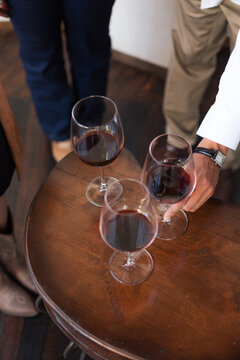 Red Wine Glasses
