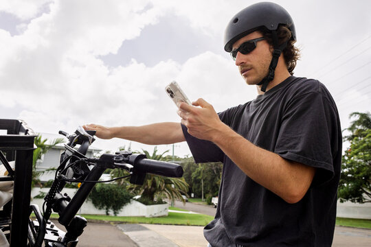 Navigation before riding ebike