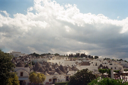 View Overlooking Alberobello Itally 