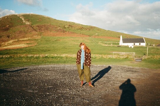 Portrait in the Welsh Countryside