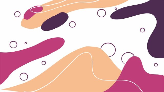 seamless pattern with peach and white background vector art 