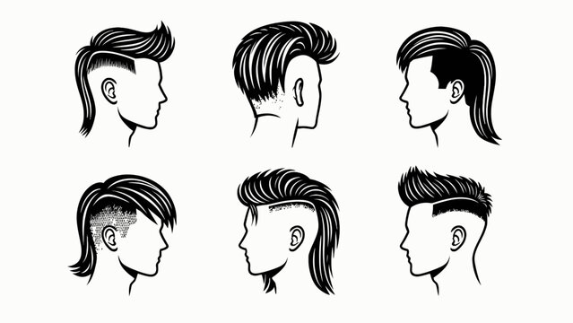 Modern Men's Hairstyles Collection: Undercut, Pompadour, Mullet
