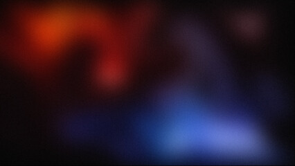 Abstract blurred light background with red and blue glow, dark atmospheric gradient texture, soft cinematic bokeh effect for creative design © Ferdaus Ahmed