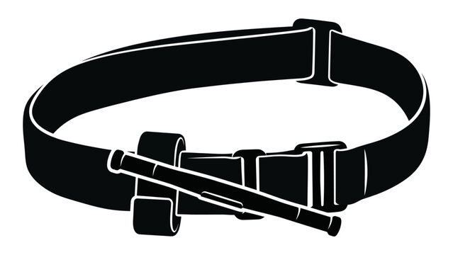 Medical tourniquet icon, simple style