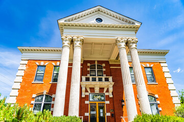 Fototapeta premium Historic Wyoming Governors Mansion in Cheyenne