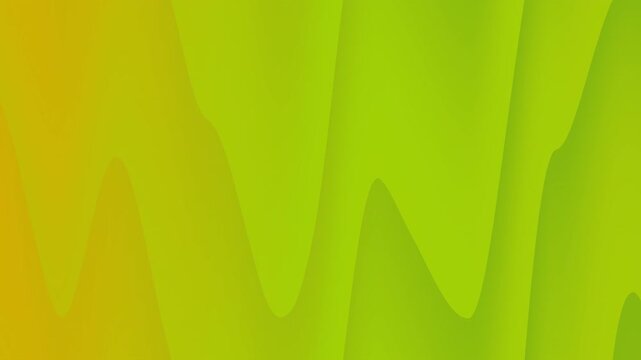 Vibrant citrus fluid motion background with gradient green and yellow hues