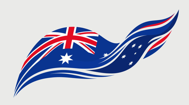 Abstract national flag design