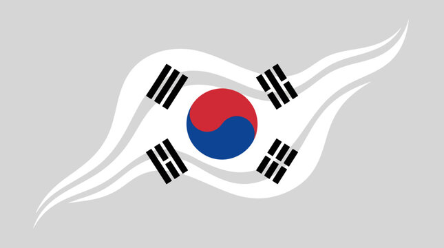 Abstract national symbol graphic