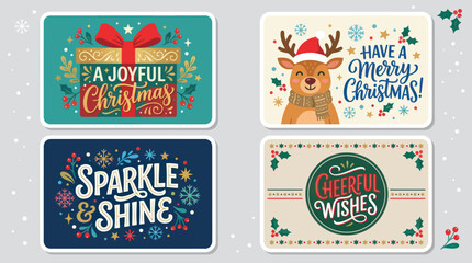 Christmas greetings collection © BambangKumbang