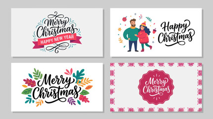 Festive christmas and new year greetings © Corne