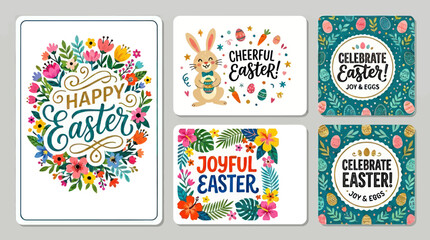 Easter greeting cards collection © BIGO