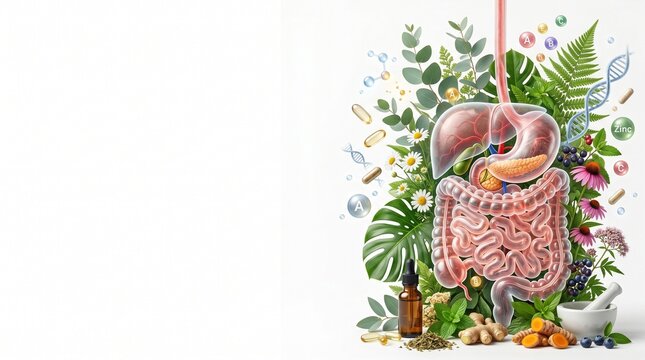 Human Digestive System Wellness