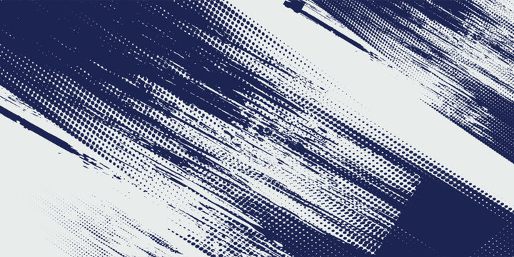 Abstract halftone wave dots background. Futuristic twisted grunge pattern, dots, circles. Vector modern optical pop art texture for posters, business cards and etc