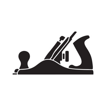 Jack plane silhouette vector flat illustration design.Adobe Illustrator Artwork
