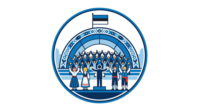 Estonian Choir Celebration: Traditional Folk Art and National Pride