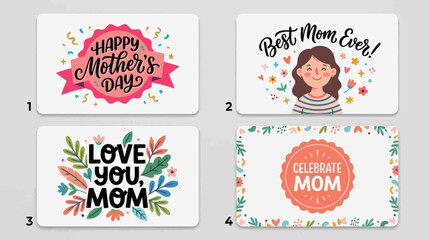 Mothers day celebration greetings © Darwaty