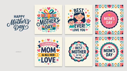 Mothers day greetings and decorations © Darwaty
