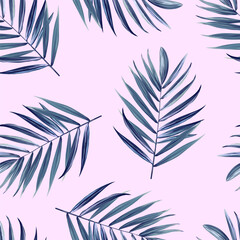 Tropical pattern. Paradise plants and flowers. Hawaiian pattern. Exotic, tropics © Alaska_artworks