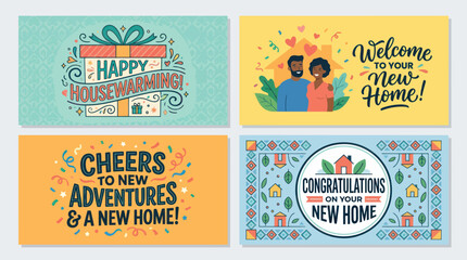 New home celebration greetings © Ditanjay