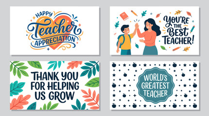 Teacher appreciation greetings © MBG