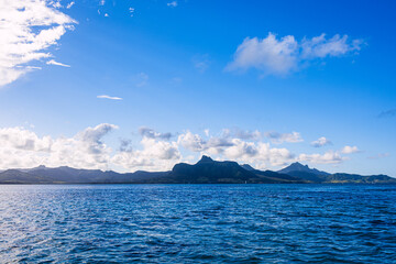 Excursion en bateau dans le Parc marin de Blue Bay, Mahébourg, Ile Maurice, Océan Indien, Afrique © Gerald Villena