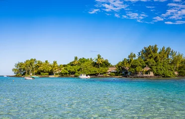 Excursion en bateau dans le Parc marin de Blue Bay, Mahébourg, Ile Maurice, Océan Indien, Afrique © Gerald Villena