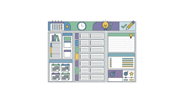 Comprehensive daily task management dashboard with project tracking and calendar planner.