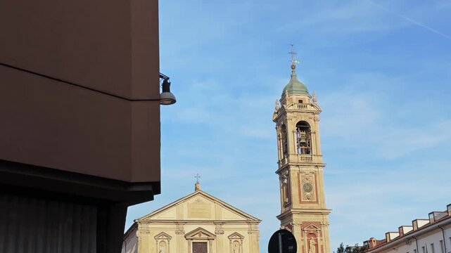 Historic Bell Tower of Basilica di Santo Stefano Maggiore, Milan