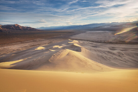 Sand dunes in California