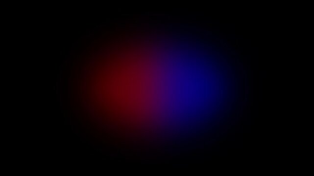 Emergency lights flicking on and off with red and blue sirens. Defocused police, fire truck, and ambulance strobes flash on black background. Looping emergency light animation shows urgent.