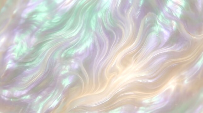 Mother of pearl texture background with iridescent colors