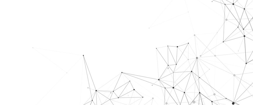 Vectors  digital technology futuristic communication high tech concept dots global lines connect network background