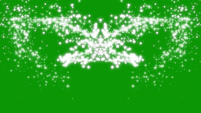Luxury white glitter sparkles line trail animation on green screen, white glowing starlight glitter sparkle path white twinkling stars line, magical sparkle dust, fairy doodle stars, 4k