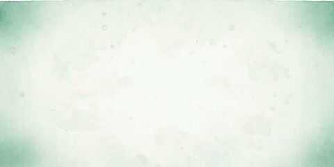 Fototapeta premium A watercolor texture with a light green hue and scattered subtle dots creates a serene and ethereal backdrop, perfect for adding a touch of gentle artistry.