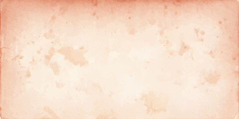 Fototapeta premium An old, faded parchment paper with a textured surface and a subtle vignette effect, suggesting a historical document or vintage background.