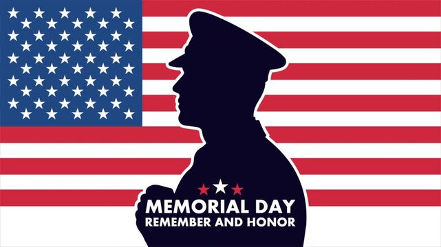 memorial day veteran flag