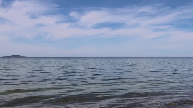Borgholm, Sweden A man takes a dip in the Baltic Sea during summer on the island of Oland. 