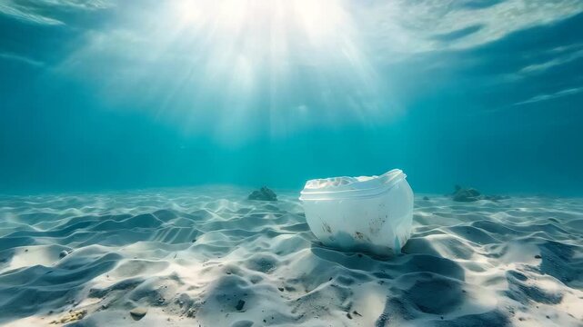 Plastic Waste on the Ocean