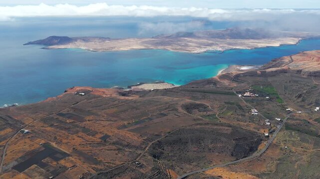 Lanzarote - Volcan Corona - Drone - 1 - 60p