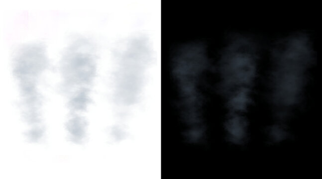 Atmospheric smoke texture on black and white backgrounds, ethereal mist overlays for photo editing, ghostly vapor clouds and hazy fog effects